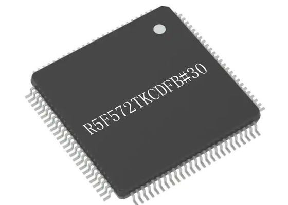 Microcontrolador de 32 bits superficial IC del soporte R5F572TKCDFB#30 del paquete 144-LQFP