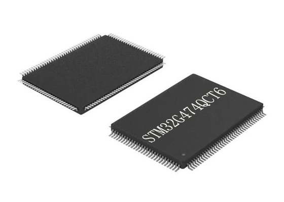 Solo FLASH de la base 256KB del microcontrolador MCU 128LQFP 32Bit RISC de la base STM32G474QCT6