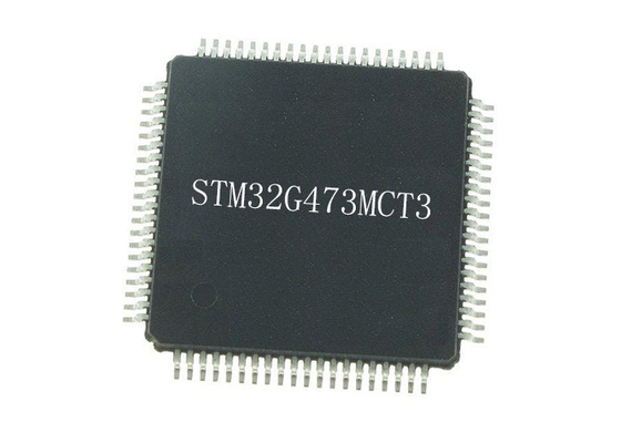 Microcontrolador de 32 bits DE DESTELLO 80-LQFP IC del microcontrolador MCU STM32G473MCT3