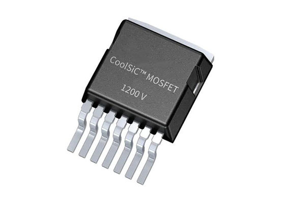 Transistores del MOSFET del foso TO-263-8 del carburo de silicio del canal N IMBG120R220M1H 1200V