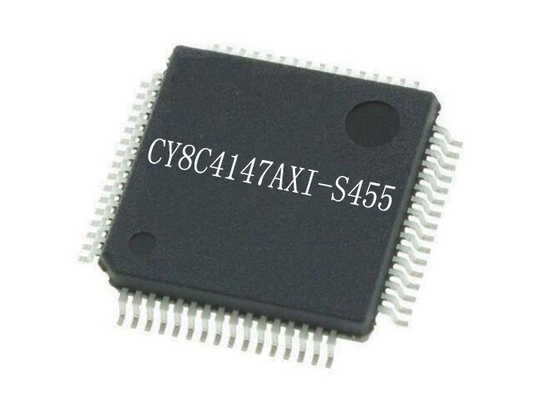 32Bit los solos microcontroladores de la base CY8C4147AXI-S455 saltan los chips CI de TQFP64 48MHz