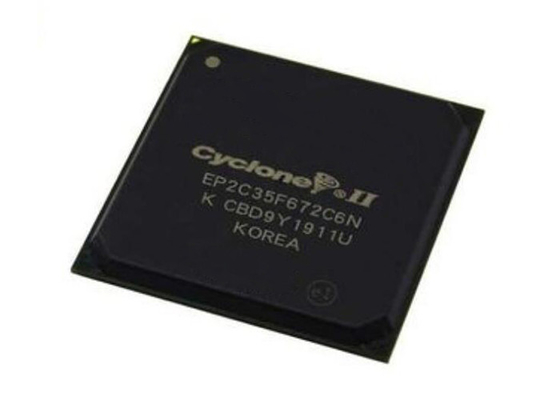 FPGA salta arsenal de puerta programable del campo del microprocesador 672-FBGA del circuito integrado de EP2C35F672C6N