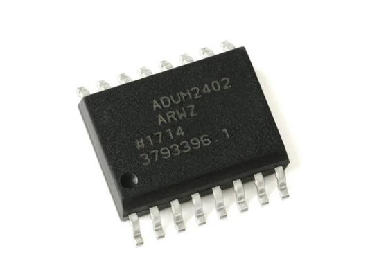 Chips CI de fines generales 1Mbps 16-SOIC de los aisladores ADUM2402ARWZ de Digitaces del Patio-canal