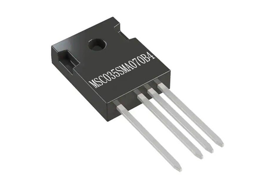 Carburo de silicio de los MOSFETs TO-247-4 del canal N del microprocesador MSC035SMA070B4 del circuito integrado