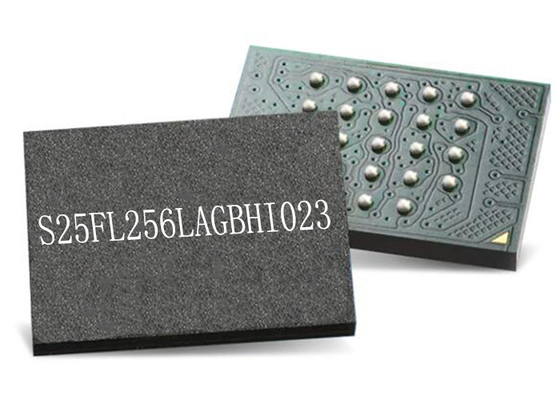 Flash NI chip de memoria 256Mbit del microprocesador S25FL256LAGBHI023 FL-L del circuito integrado