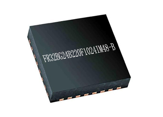 Transmisor-receptor inalámbrico ICs 48-VFQFN BT IC del SoC EFR32BG24B220F1024IM48-B 2Mbps RF