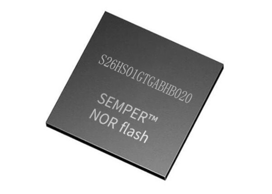 Microprocesador 1Gbit del circuito integrado del chip de memoria S26HS01GTGABHB020 NI memoria Flash IC