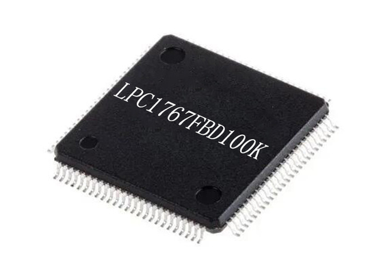 Microprocesadores 100-LQFP 100MHz de los microcontroladores del microcontrolador MCU LPC1767FBD100K 32Bit