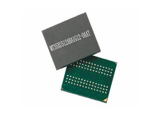 FLASH de 24-TBGA MT35XU512ABA1G12-0AAT 200MHz NI autobús de IC 512Mbit Xccela de la memoria