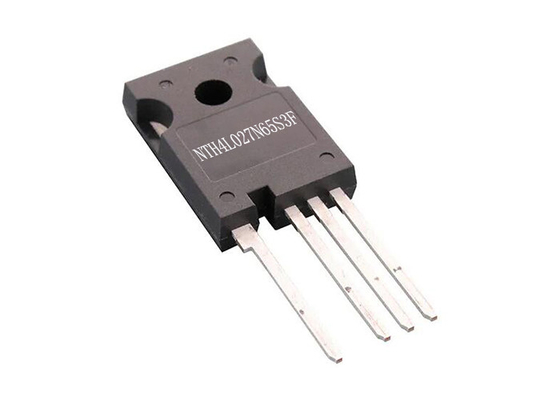 Transistores del canal N del microprocesador TO-247-4 del circuito integrado del MOSFET NTH4L027N65S3F del poder