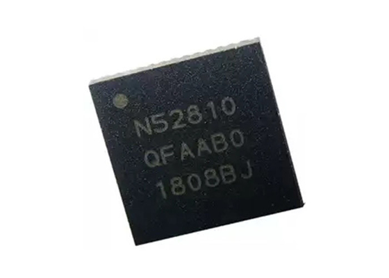 transmisor-receptor superficial ICs NRF52810-QCAA-R7 del RF del soporte de 2.4GHz 32-VFQFN BT IC
