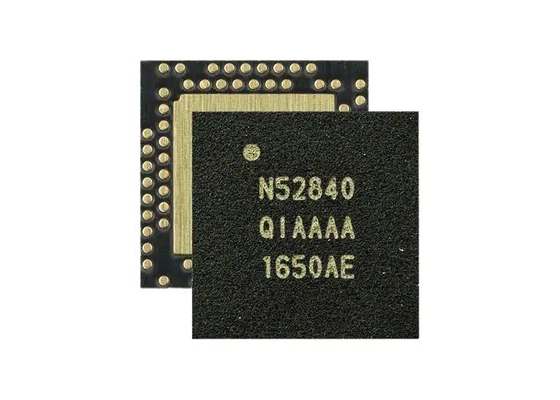 Sistema superficial del RF del soporte 73-VFQFN en el transmisor-receptor IC del microprocesador NRF52840-QIAA-F-R