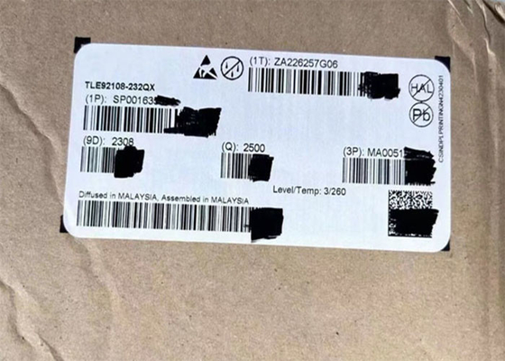 TLE92108-232QX Chip de circuito integrado no inversor conductor de puertas de medio puente IC 48-VFQFN