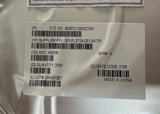 IS31FL3729-QFLS4-TR Chip de circuito integrado de 35mA con conductor LED de matriz IC 32-QFN