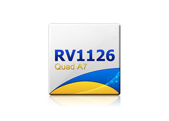 Chip de visión inteligente RV1126 Cuad-Core ARM Cortex-A7 y RISC-V MCU, paquete BGA