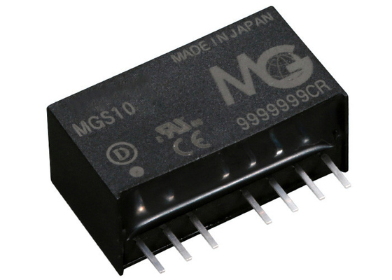 Módulo aislado de convertidor de CC a CC MGS102412 7-SIP Modulo a través del paquete de agujero