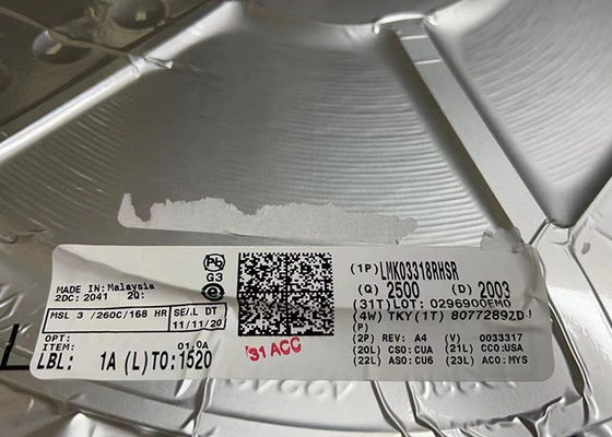 Los sintetizadores de frecuencia LMK03318RHSR Generadores de reloj de jitter con ruido ultra bajo