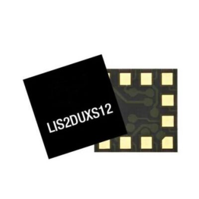 IC sensor LIS2DUXS12TR Acelerómetro inteligente de 3 ejes de muy baja potencia