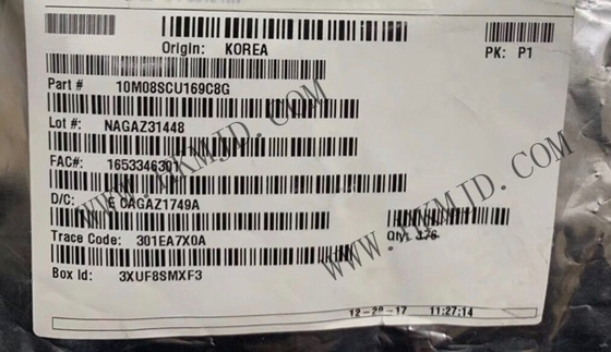 Puerta de campo programable 10M08SCU169C8G 378kbit MAX 10 Chip lógico programable 450MHz UBGA-169