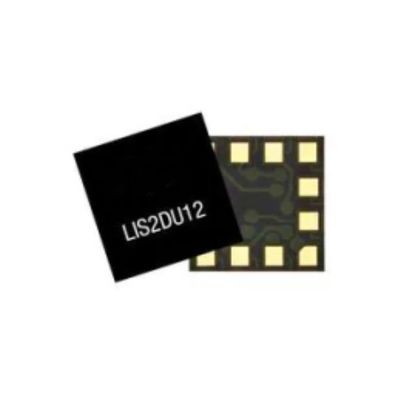 El sensor IC LIS2DU12TR es un acelerómetro antialiasing de potencia ultrabaja