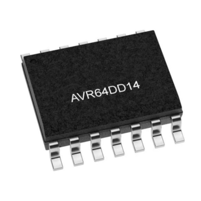 Microcontrolador MCU AVR64DD14T-I/SL SOIC14 1.8V a 5.5V Microcontroladores de 8 bits Chip