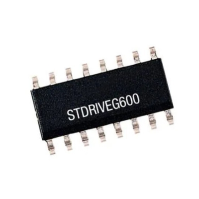 Chip de circuito integrado STDRIVEG600TR controlador de puertas de puente de alta tensión SOIC16