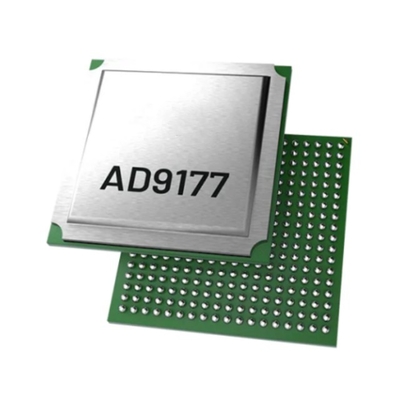 Chip de circuito integrado AD9177BBPZ 25MHz a 12GHz RF Front End FBGA324