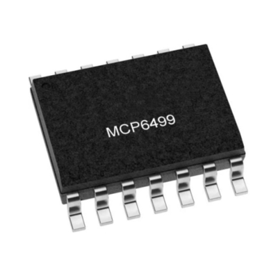 Chip de circuito integrado MCP6499T-E/SL 4 Amplificador de circuito general 14-SOIC