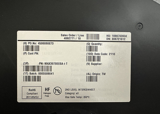 Chip de circuito integrado MAX3078EESA Transceptores de intercambio caliente de 100 mV 8-SOIC
