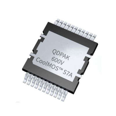 Chip de circuito integrado IPDQ65R125CFD7A 24A 240mOhms Transistor MOSFET de 1 canal