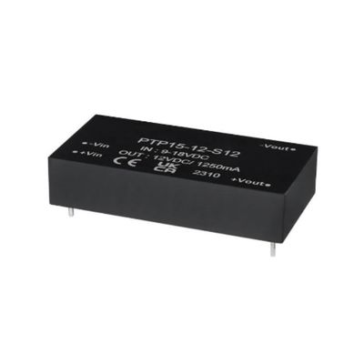 Chip de circuito integrado PTP15-12-S5 Módulo aislado de entrada de 9V DC DC Convertidor