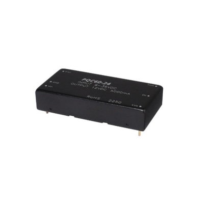 Chip de circuito integrado PQC60-24-S24 Salidas reguladas únicas Convertidor de CC a CC
