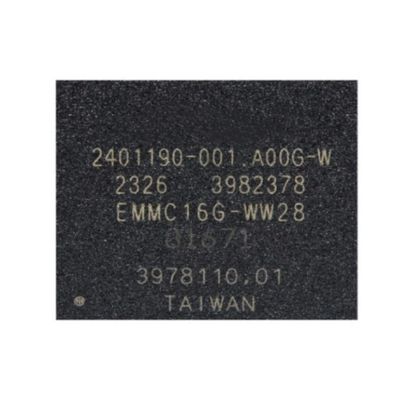 Chip de IC de memoria EMMC16G-WW28-01E10 200MHz 128Gbit NAND Memoria flash IC FBGA-153
