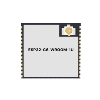 BT IC ESP32-C6-WROOM-1U-N8 BT 5.3 módulos de transmisores y receptores 2.4GHz módulos de protocolo múltiple