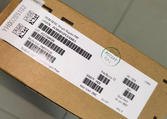 IC Ethernet BCM54213PEB1KMLG Puerto único RGMII Transceptor Ethernet Gigabit QFN-36