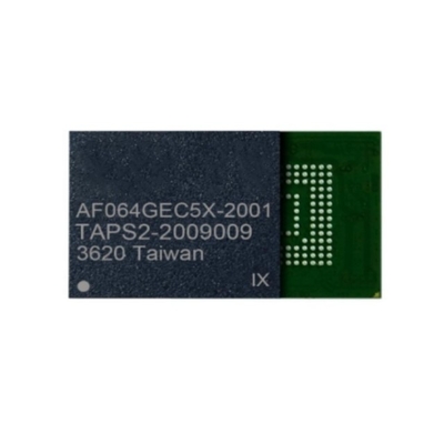 IC de memoria Chip AF064GEC5X-2001IX e.MMC 5.1 IC de memoria de almacenamiento flash incorporado