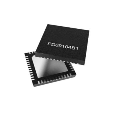Chip de circuito integrado PD69104B1ILQ Administrador de alimentación por Ethernet de 4 puertos IC QFN-48