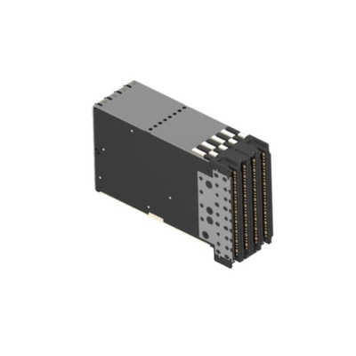 Conectores 10158639-101LF 112Gbps EXAMAX2 Sistema de conector de plano trasero de alta velocidad 92Ω