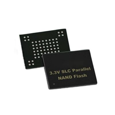 Chip de IC de memoria AS9F31G08SA-25BIN 3.3V SLC Memoria flash NAND paralela FBGA-63