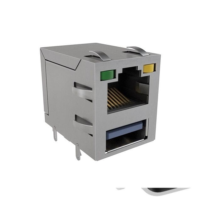 Conectores RJE361883143 Conectores combinados de la serie RJE36 Conectores modulares 8POS