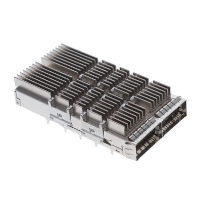 Conectores UE36-B26200-06A3A Conectores QSFP DD de puerto único de alta velocidad