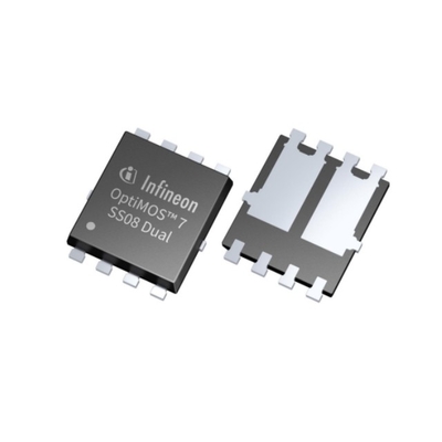 El sistema de circuito integrado IAUCN04S7N024D tiene un transistor MOSFET TDSON-8 de 40 V para automóviles