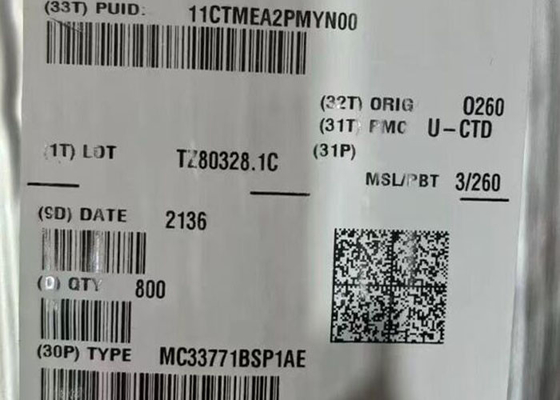 MC33771BSP1AE Chip de circuito integrado LQFP-64 IC controlador de células de baterías de iones de litio