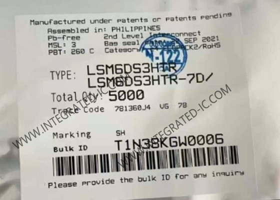 Sensores de movimiento LGA-14 iNEMO Modulo de inercia de 6 ejes