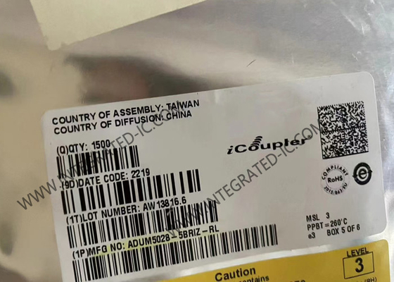 Chip de circuito integrado ADUM5028-5BRIZ Conversor aislado de CC a CC de baja emisión SOIC8