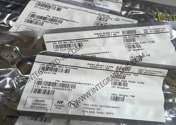 Regulador de alto voltaje automotriz del Alto-brillo LED de 20-WFQFN MAX20090BATP/VY+