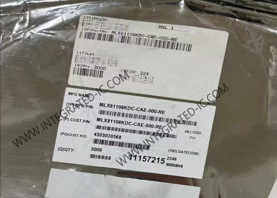 MLX81108KDC-CAE-000-RE Chip de circuito integrado de canal único LIN RGB controlador de luz ambiente esclavo
