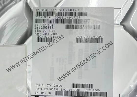 CY7C65211-24LTXIT Chip de circuito integrado USB controlador de puente de canal único en serie