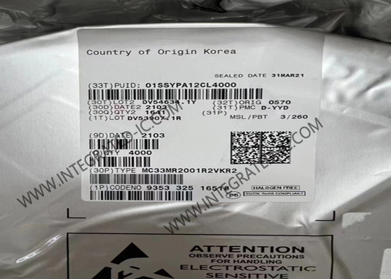 MC33MR2001R2VKR2 Módulo de comunicación inalámbrica 76GHz -77GHz Receptor de RF de extremo frontal