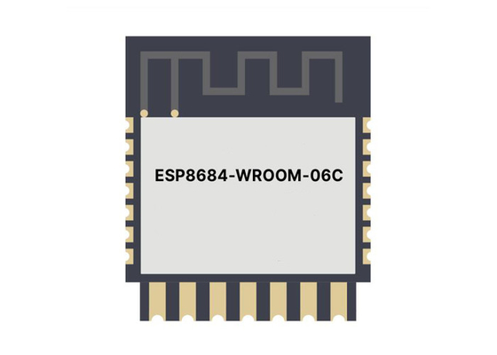 ESP8684-WROOM-06C Módulo de comunicación inalámbrica Wi-Fi y BT LE Módulo 14GPIOs Antena de PCB